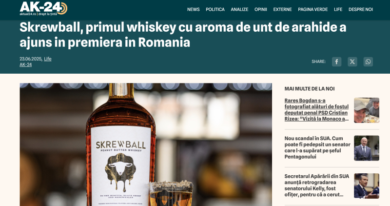 A Bold Take On Whiskey